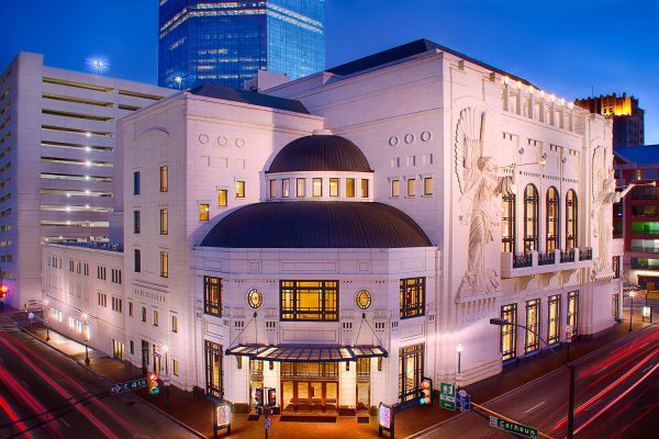 Fort Worth Opera House Nighttime Photography