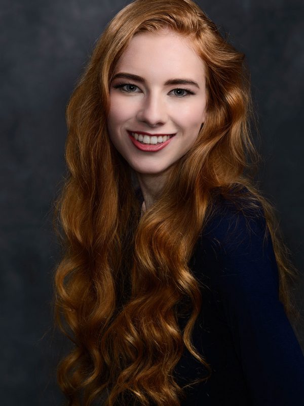 Photography Studio Headshot Portrait of a Woman