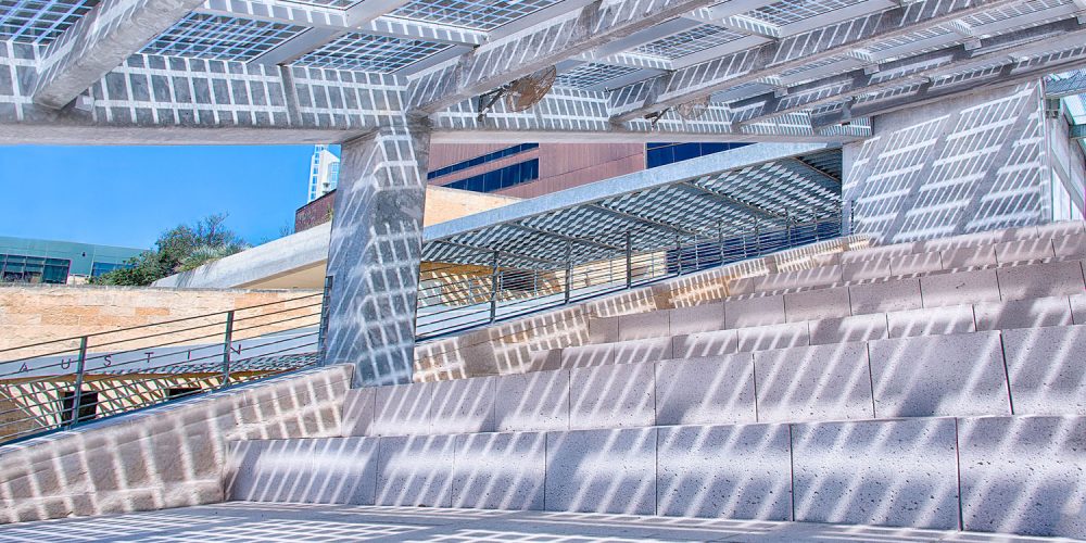 Austin TX City Hall Structure Photography