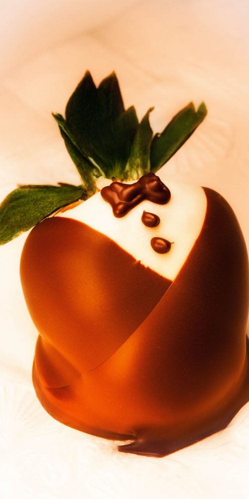 Strawberry Covered Chocolate Food Photography