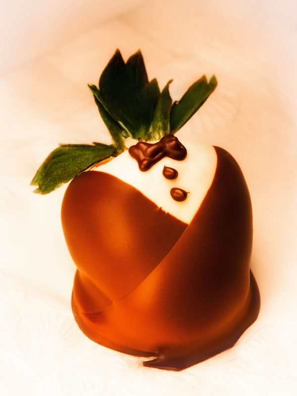 Strawberry Covered Chocolate Food Photography