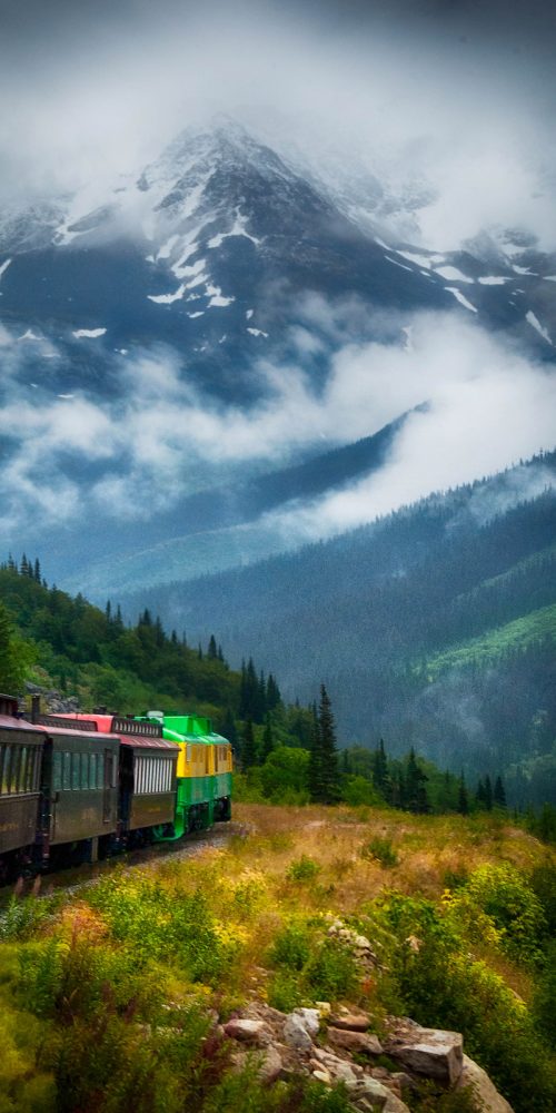 White Pass Yukon Route, Alaska Railroad Travel Photography
