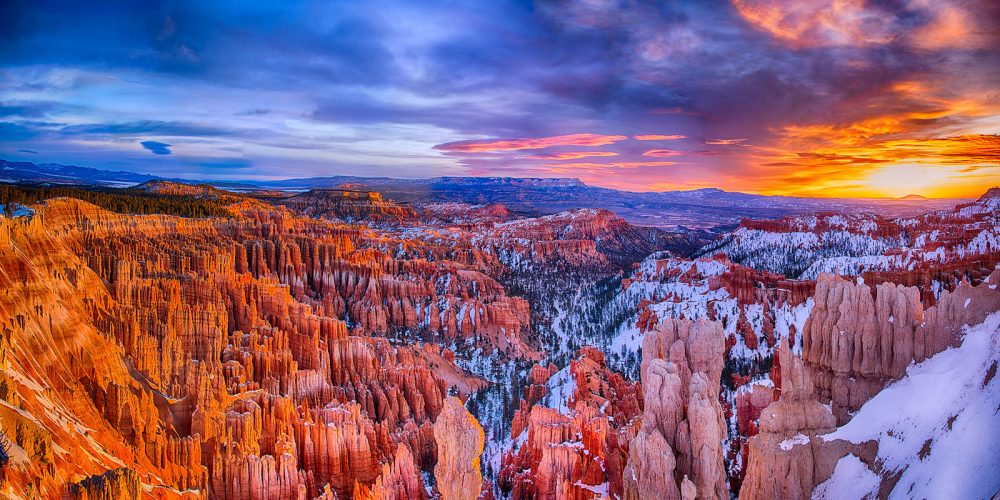 Winter Sunrise Bryce National Park