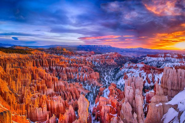 Winter Sunrise Bryce National Park