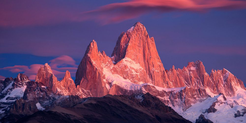 El Chalten Sunrise Patagonia Argentina