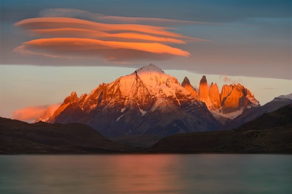 Sunrise Torres Del Paine Patagonia Landscape Photography