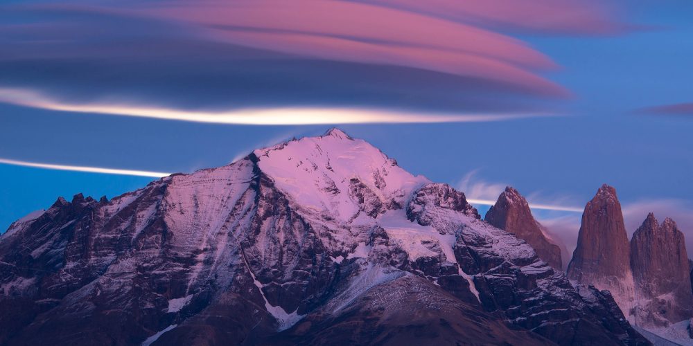 Sunrise Torres Del Paine Patagonia Landscape Photography